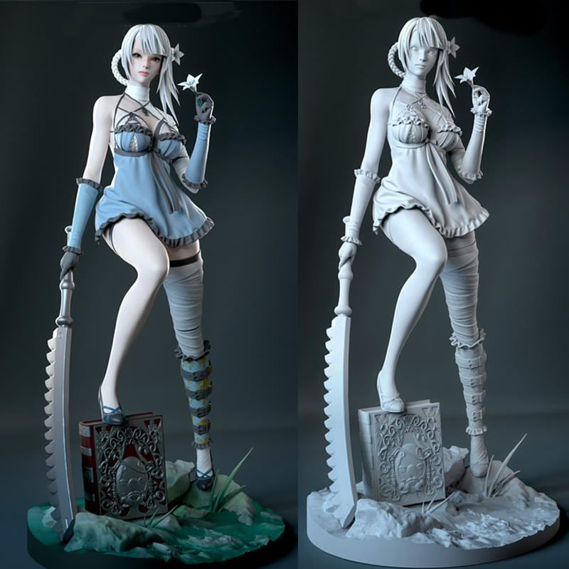31CM Game Character 6004 Kaine - огляд і ціна 3D Printing Abs