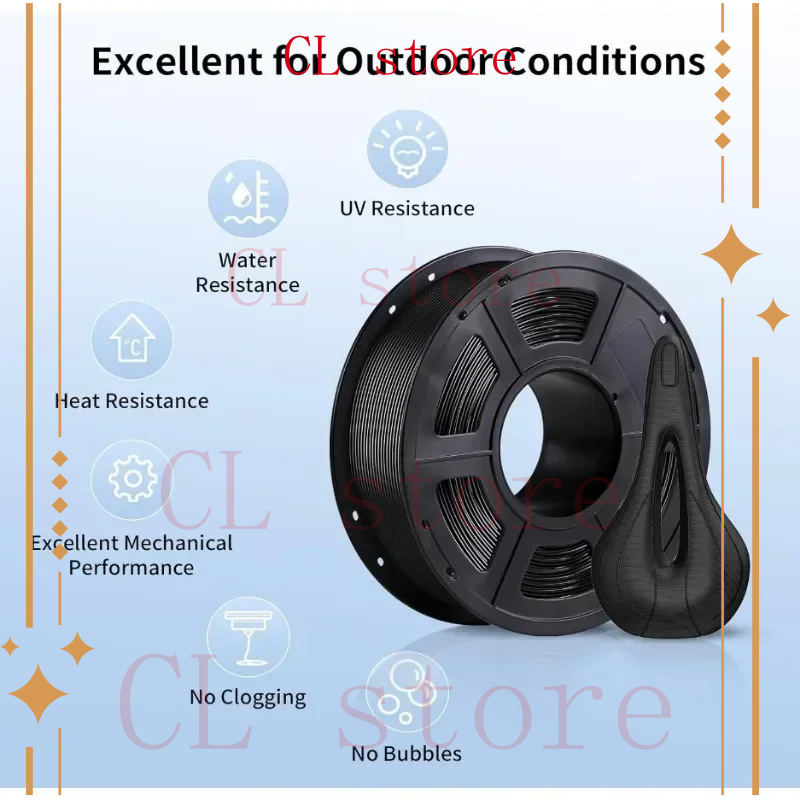 ASA Filament 1.75mm - UV/Rain/ - огляд і ціна Asa Filament Outdoor