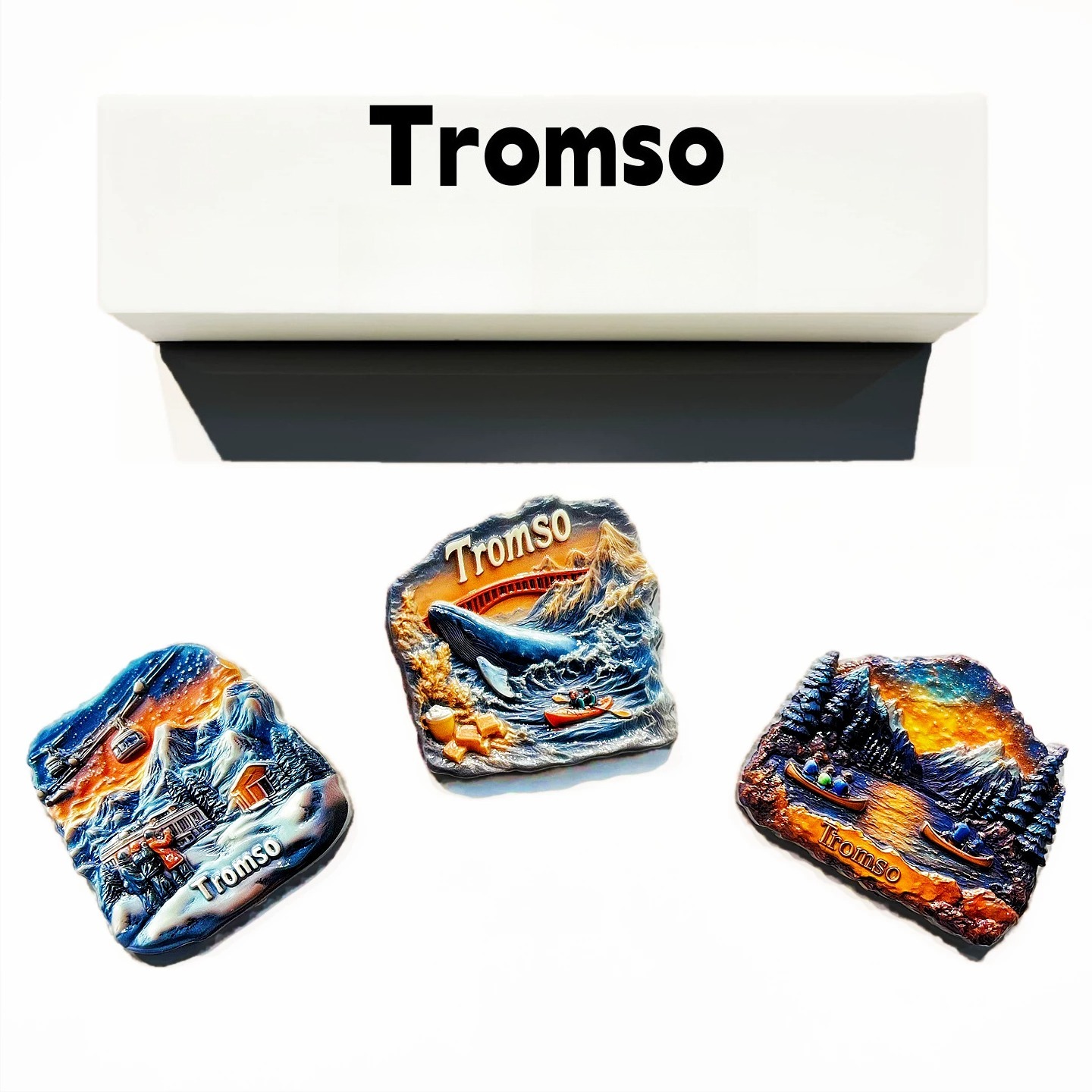 Norway Tromso 3D Fridge Magnet - огляд і ціна 3D Printing Uv Resin