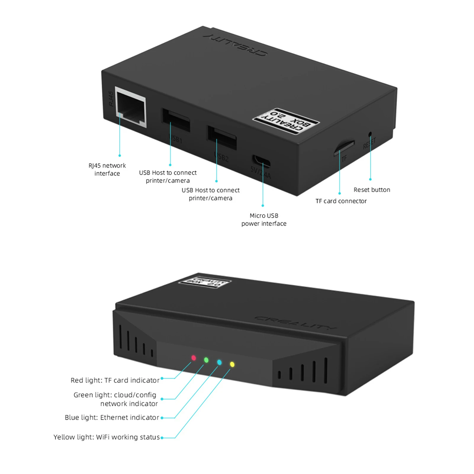 Creality WiFi Box 2.0 for 3D P - огляд і ціна 3D Printing Timelapse