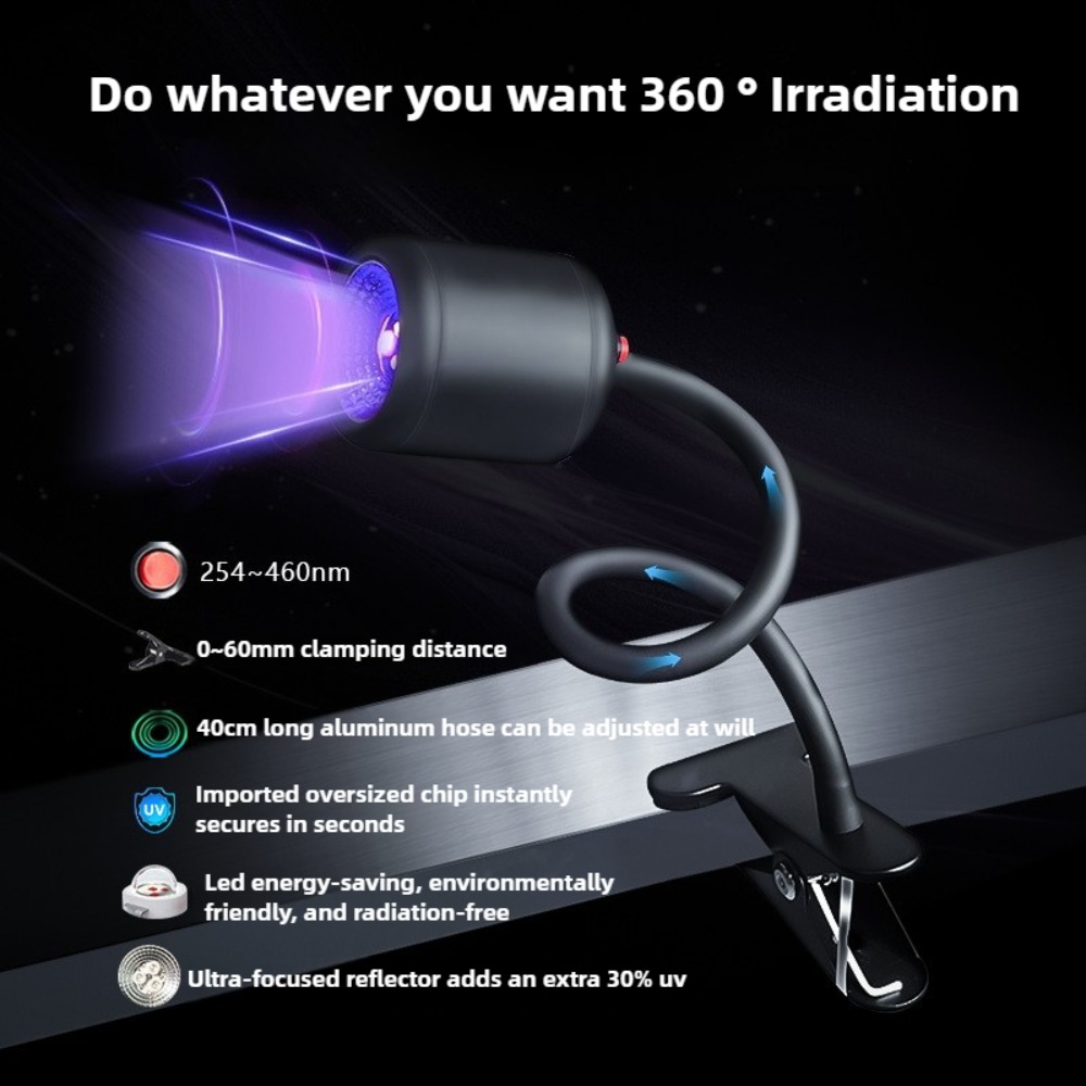 Handheld Clamp UV Curing Lamp  - огляд і ціна 3D Printing Sla