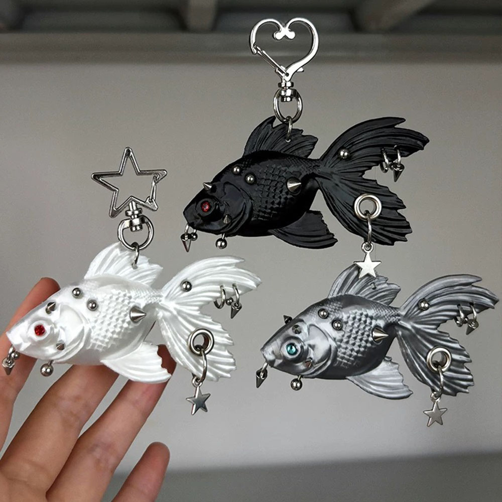 New Gothic Punk Goldfish 3D Pr - огляд і ціна 3D Printing Rock