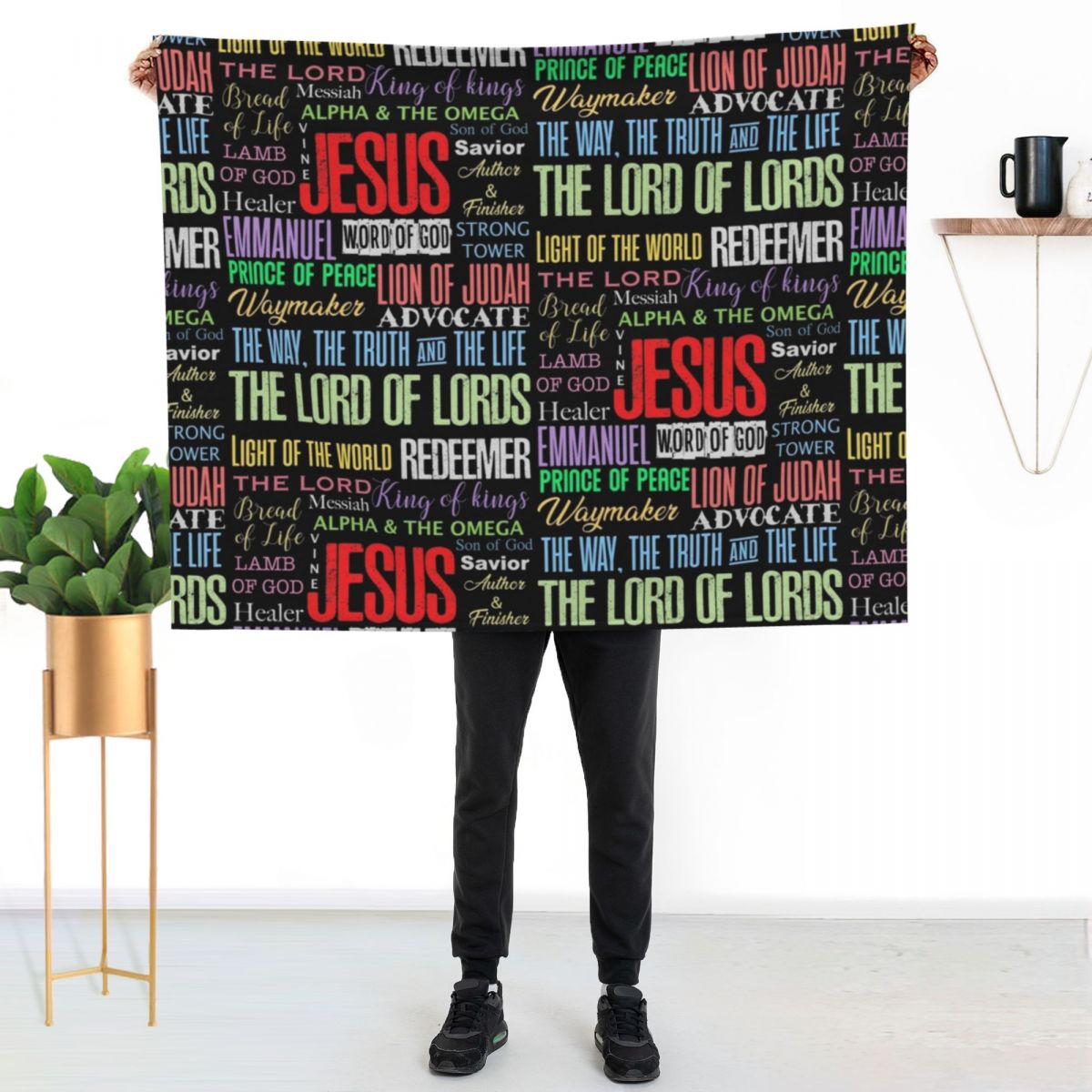 Names of God Lord Jesus Christ - огляд і ціна 3D Printing Verse